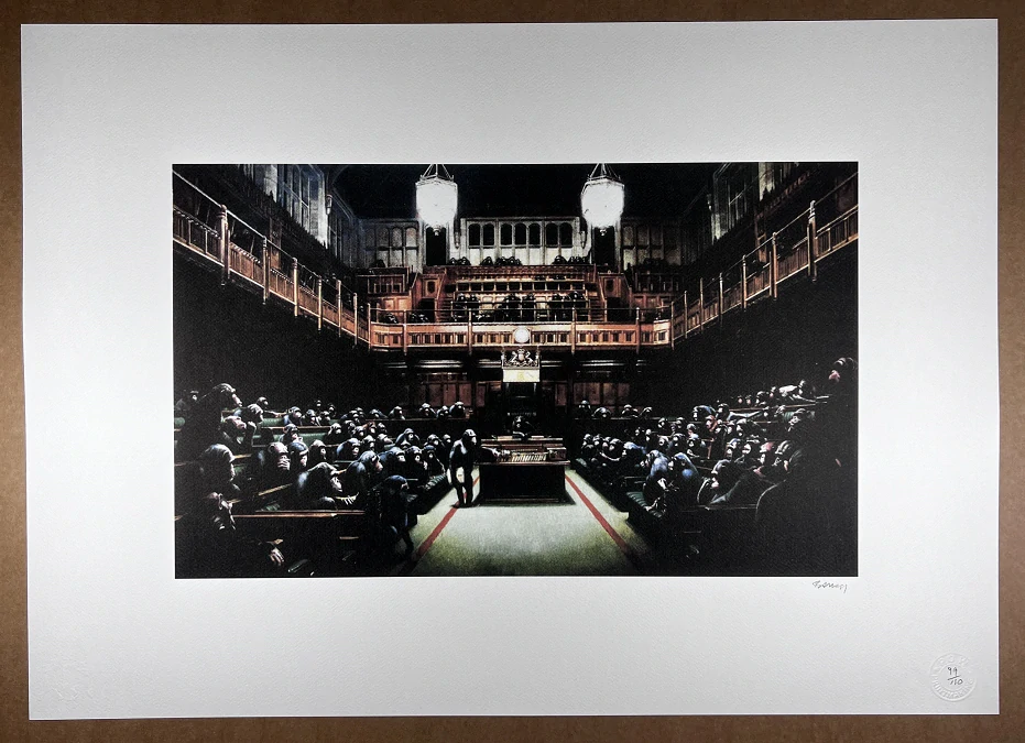 Obraz | Banksy | Devolved Parliament