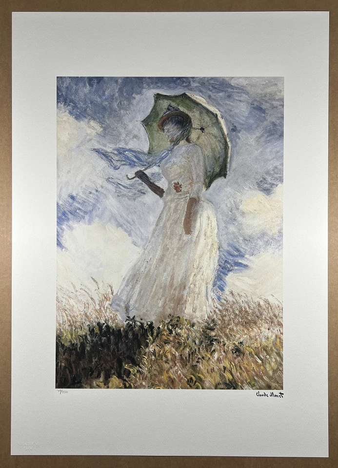 Obraz | Claude Monet | Dáma s deštníkem
