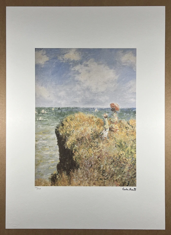 Obraz | Claude Monet | Útesy v Pourville