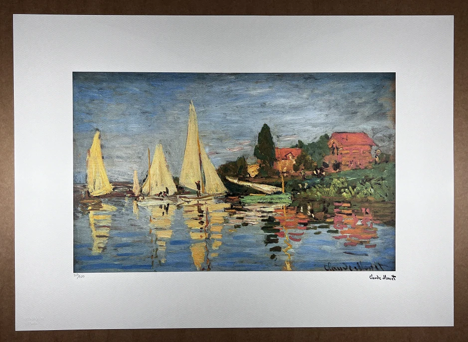 Obraz | Claude Monet | Regatta v Augenteuil