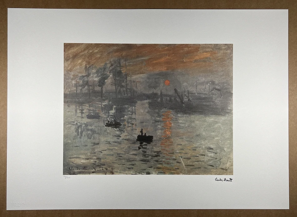 Obraz | Claude Monet | Imprese, východ slunce