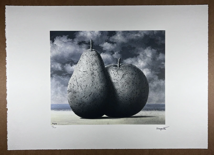 Obraz | René Magritte | Jablko a hruška