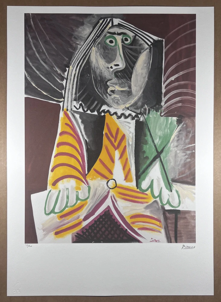 Obraz | Pablo Picasso | Sedící muž