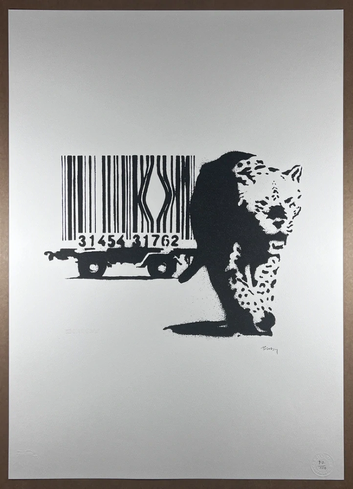 Obraz | Banksy | Barcode Leopard