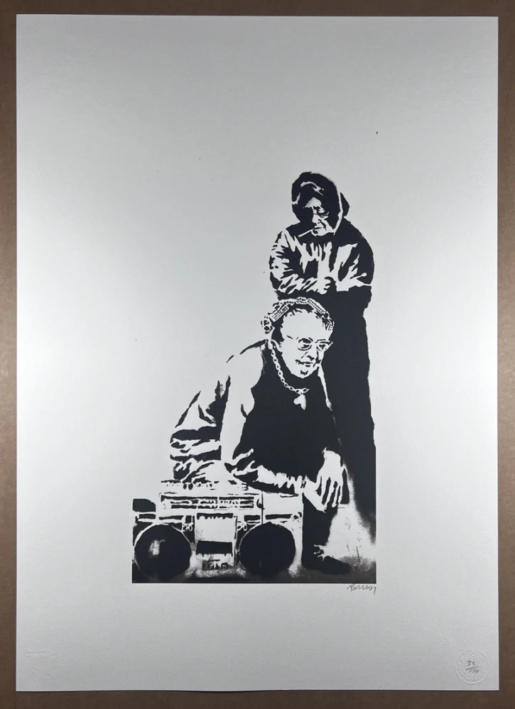 Obraz | Banksy | Old School grannies