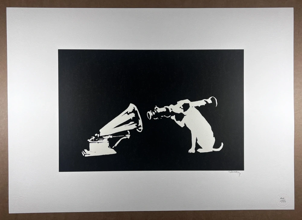 Obraz | Banksy | HMV (His Master's Voice)