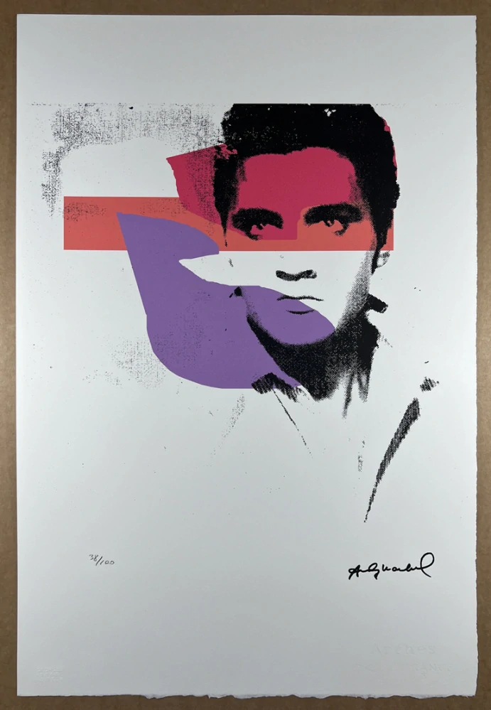 Obraz | Andy Warhol | Elvis Presley | zůžová