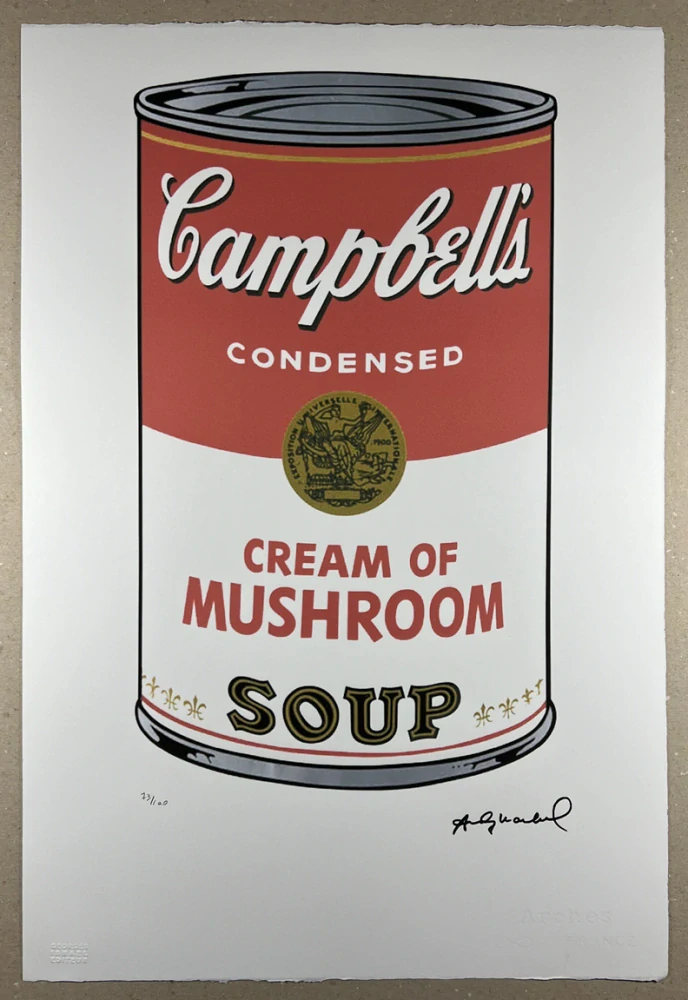Obraz | Andy Warhol | Cambell's | Cream Of Mushroom
