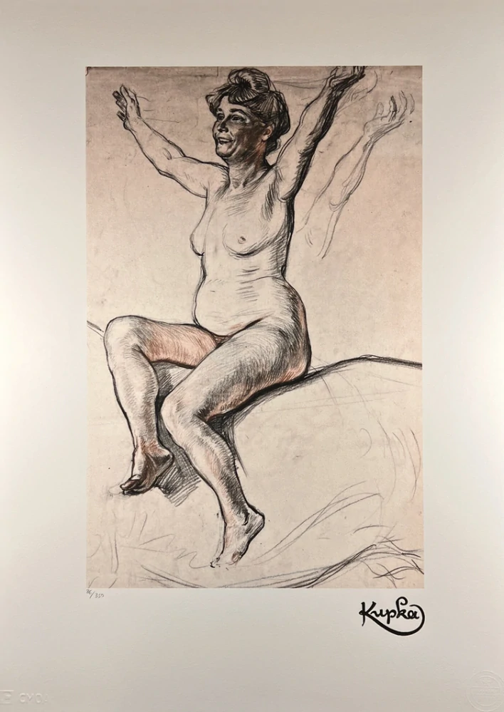 Obraz | František Kupka | Studie nahé ženy