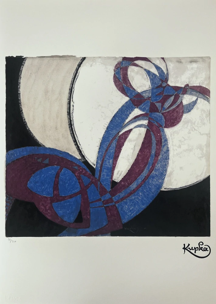 Obraz | František Kupka | Dvoubarevná fuga