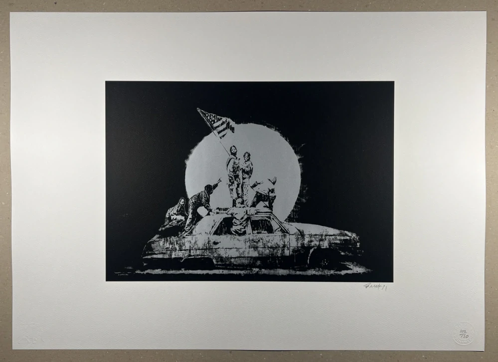 Obraz | Banksy | Canvas Car