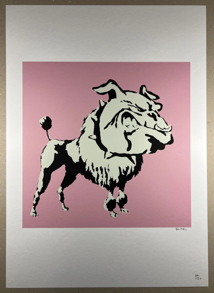 Obraz | Banksy | Pitbull Poodle