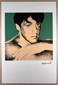 Obraz | Andy Warhol | Silvester Stallone