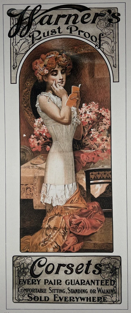 Obraz | Alfons Mucha | Corsets