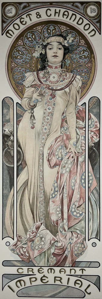 Obraz | Alfons Mucha | Moet And Chandon