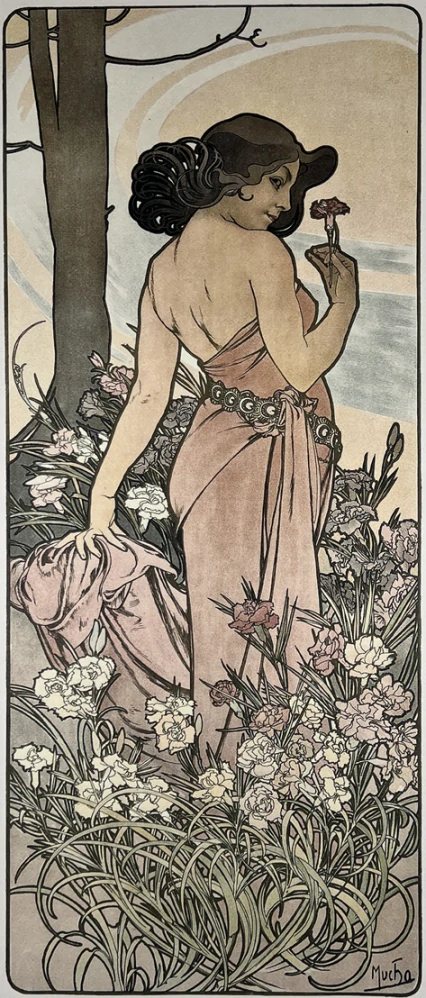Obraz | Alfons Mucha | Carnation