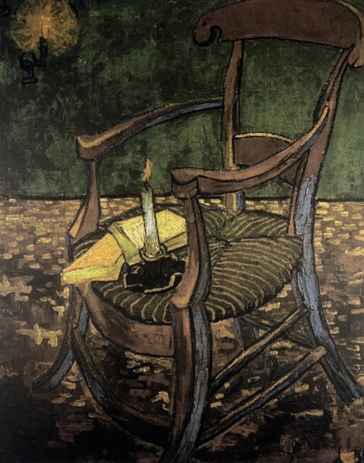 Obraz | Vincent van Gogh | Goghova židle se svíčkou