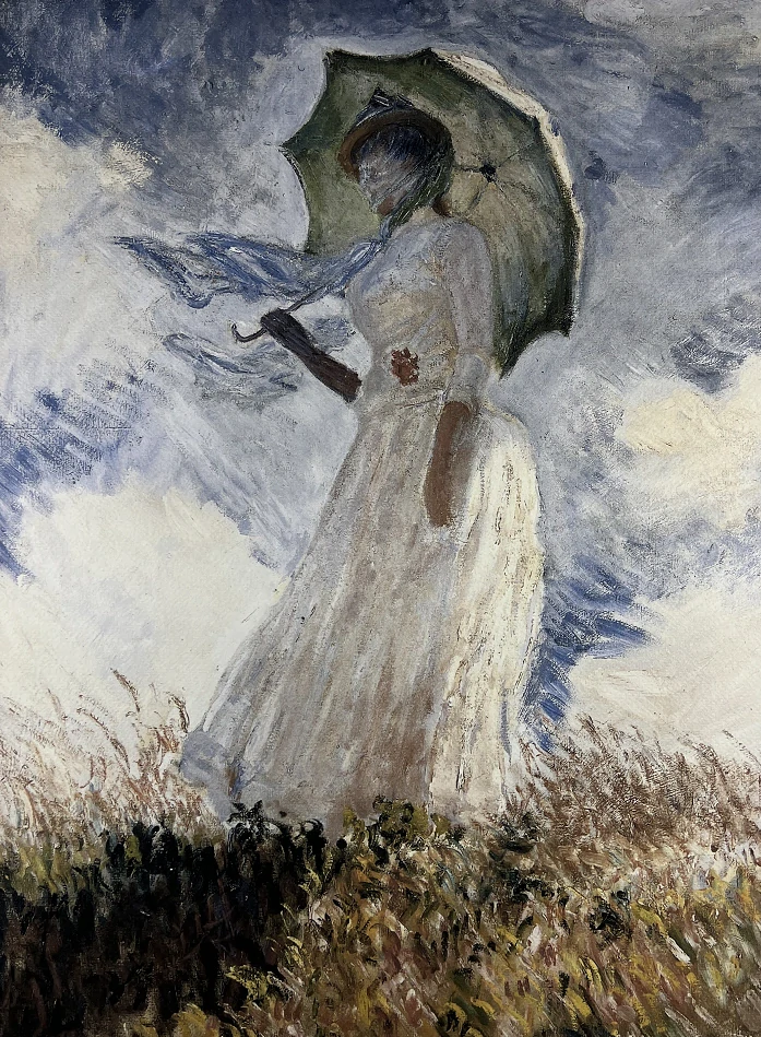 Obraz | Claude Monet | Dáma s deštníkem