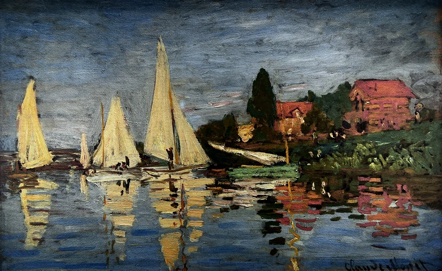 Obraz | Claude Monet | Regatta v Augenteuil