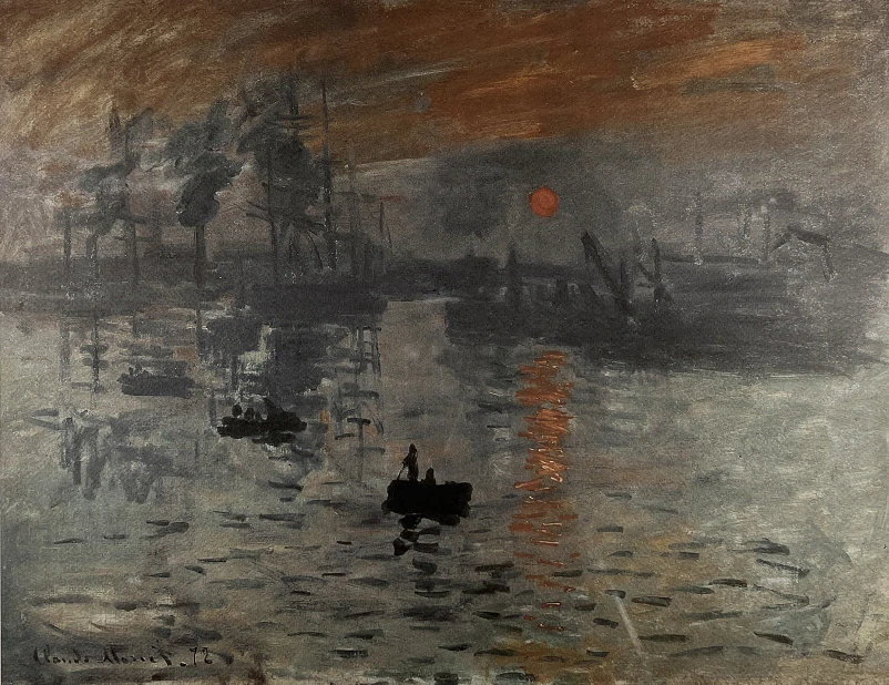 Obraz | Claude Monet | Imprese, východ slunce