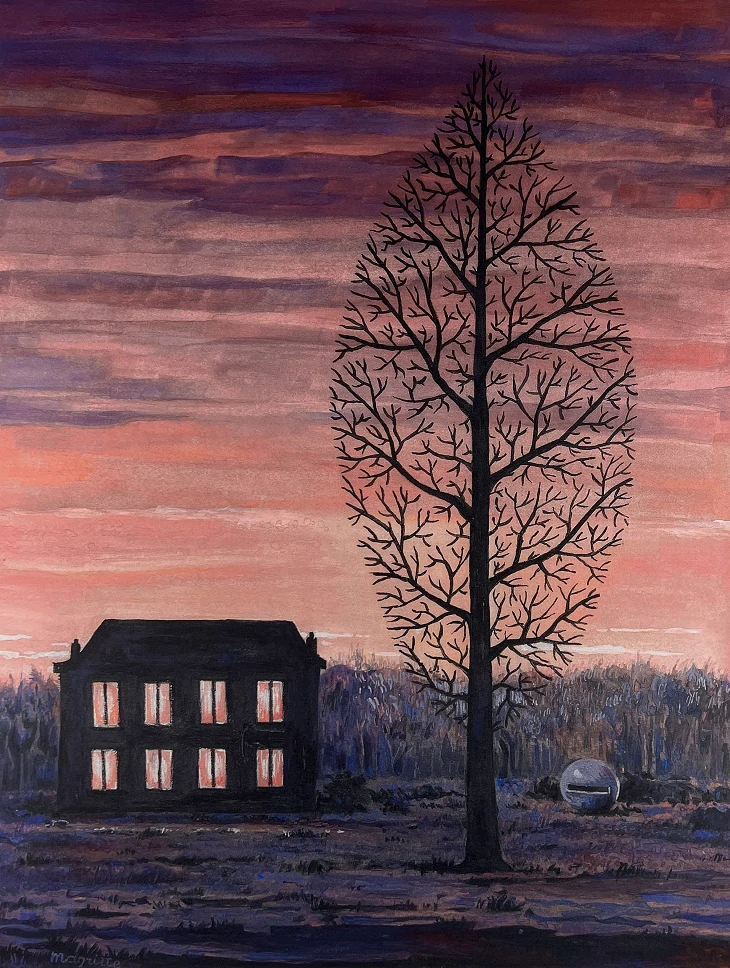 Obraz | René Magritte | Dům I