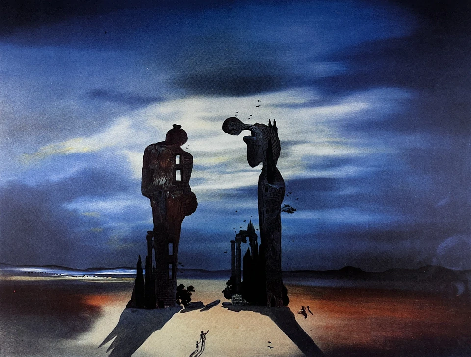 Obraz | Salvador Dalí | Archeologická reminescence na Milletovo Klekání