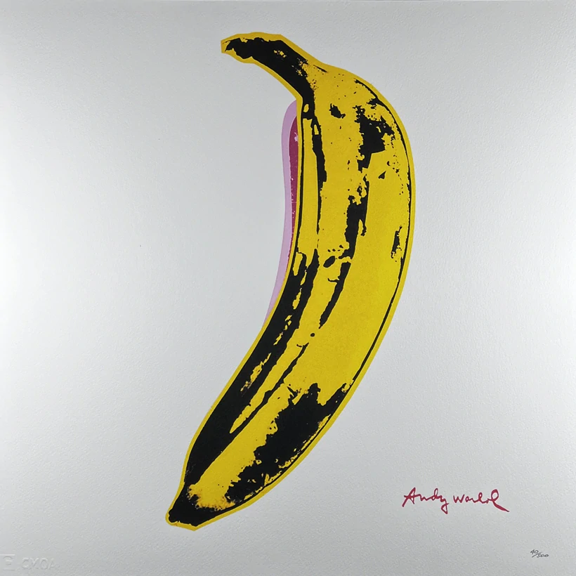Obraz | Andy Warhol | Banán