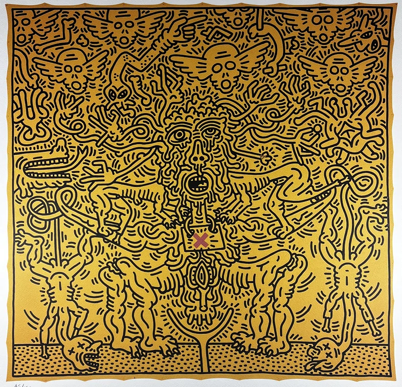 Obraz | Keith Haring | Bez názvu