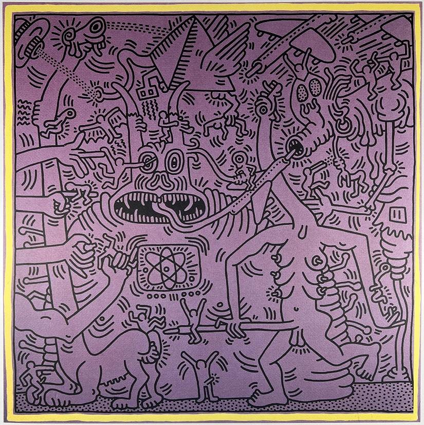 Obraz | Keith Haring | Bez názvu