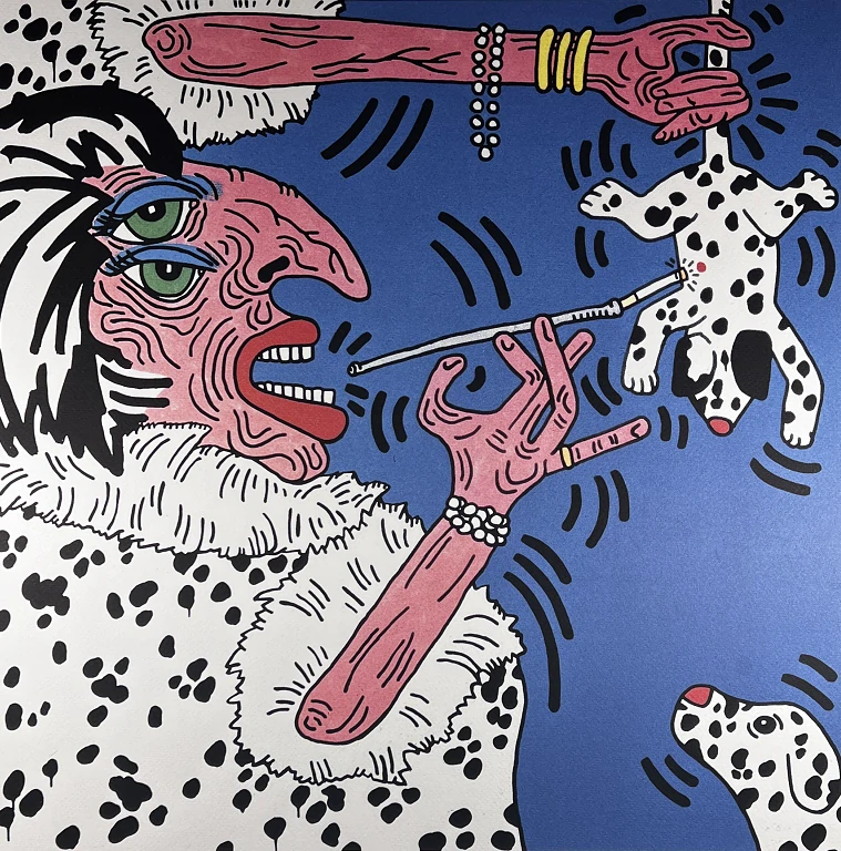 Obraz | Keith Haring | Cruella Deville
