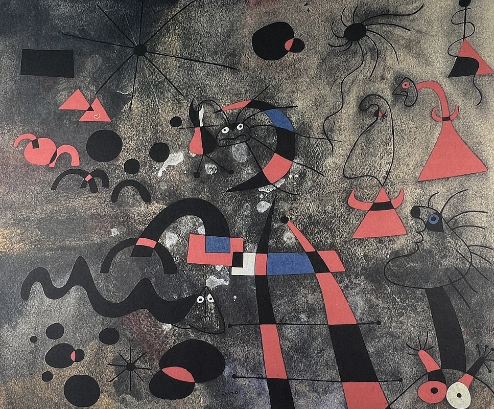 Obraz | Jean Miró | Kompozice