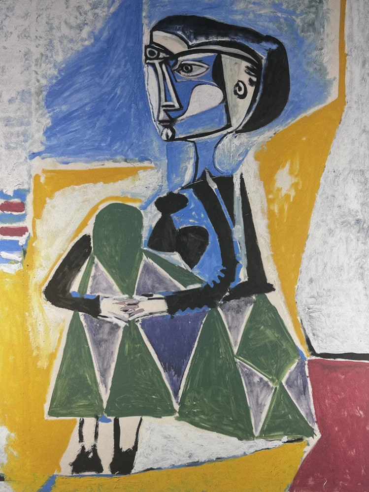 Obraz | Pablo Picasso | Žena sedící v křesle