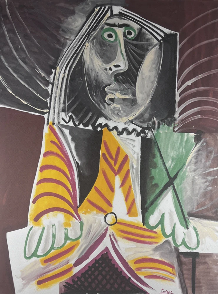 Obraz | Pablo Picasso | Sedící muž