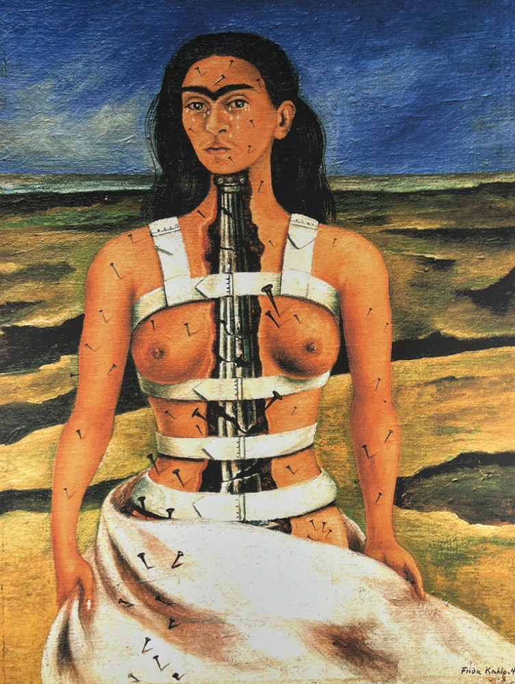 Obraz | Frida Kahlo | Zlomená páteř