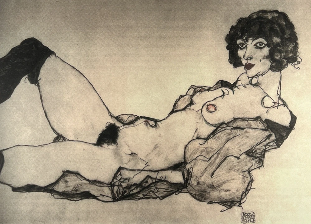 Obraz | Egon Schiele | Akt