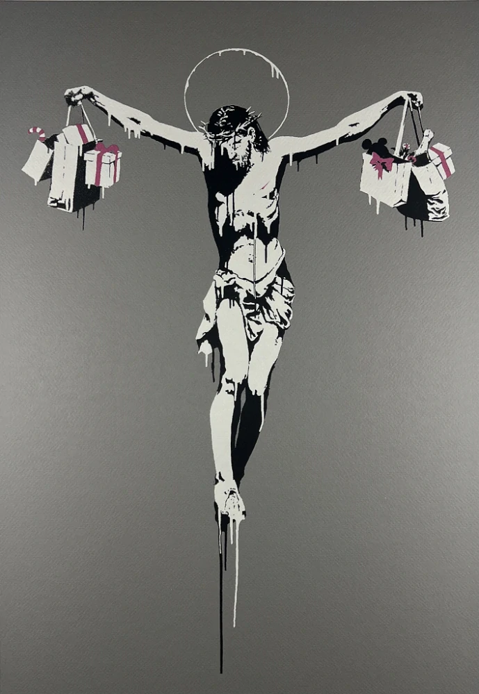 Obraz | Banksy | Christ with Shopping