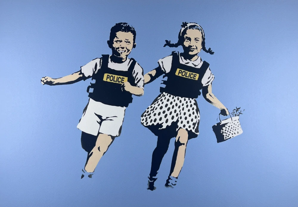 Obraz | Banksy | Police Kids