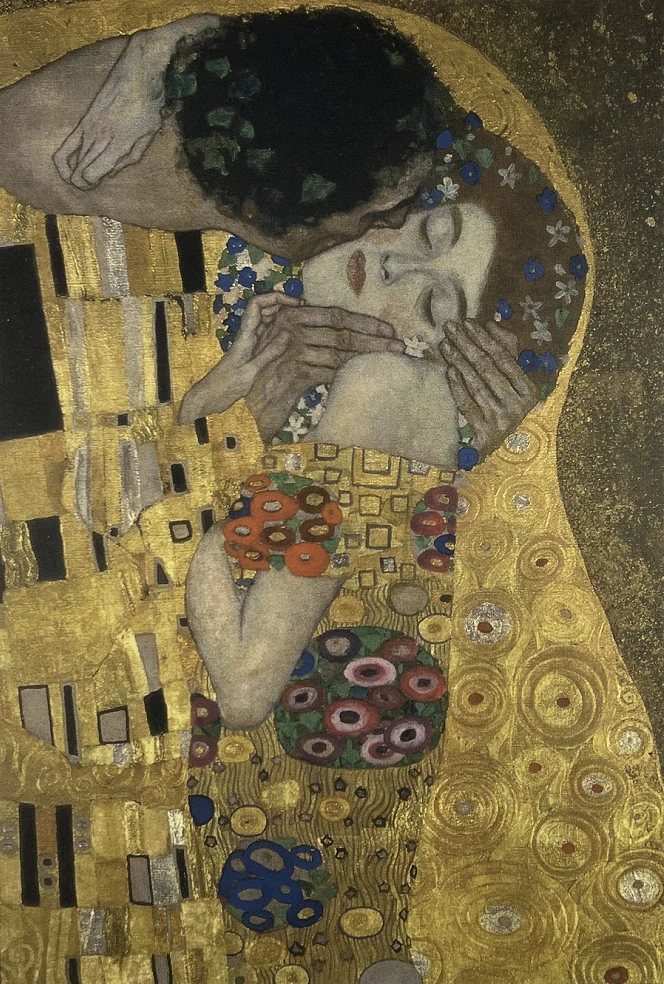 Obraz | Gustav Klimt | Polibek