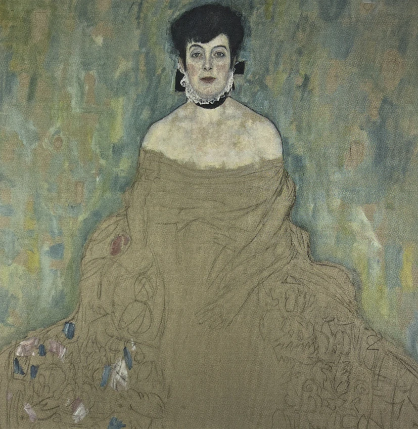 Obraz | Gustav Klimt | Nedokončený portrét