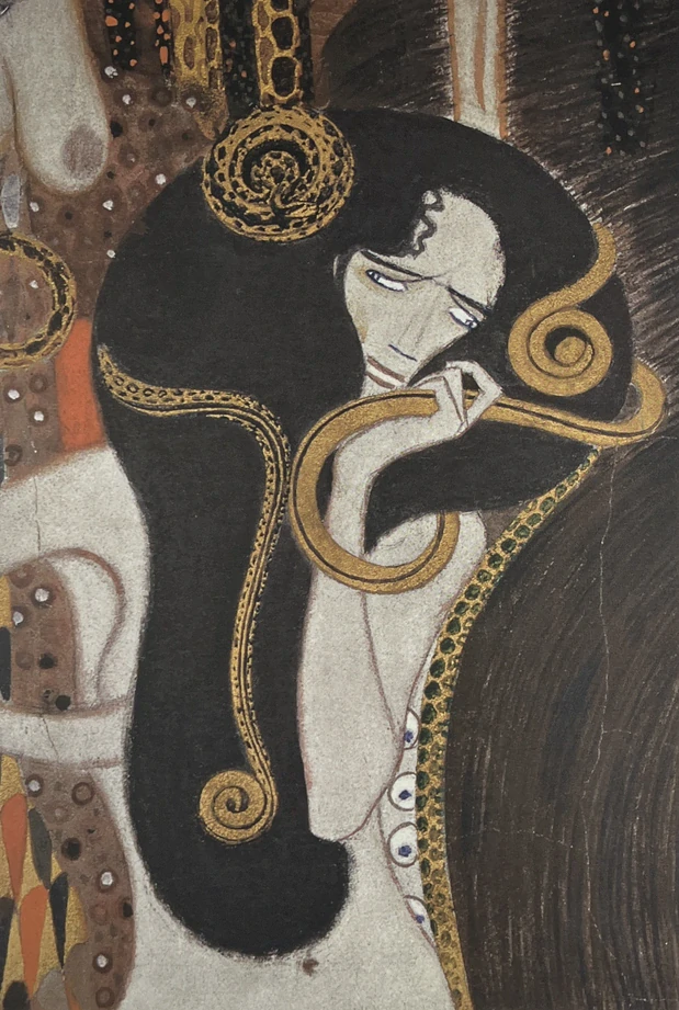 Obraz | Gustav Klimt | Gorgons a Typhoeus