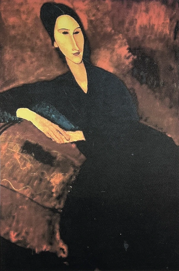 Obraz | Amedeo Modigliani | Dáma v černých šatech