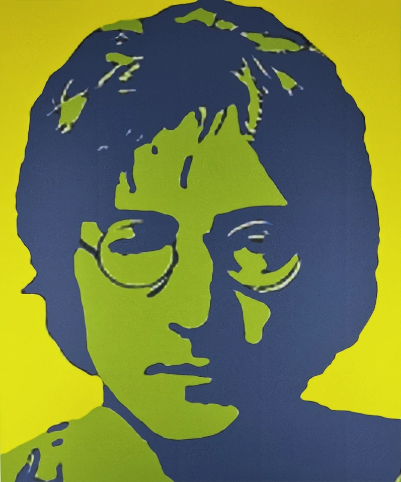 Obraz | Andy Warhol | John Lenon | zelená