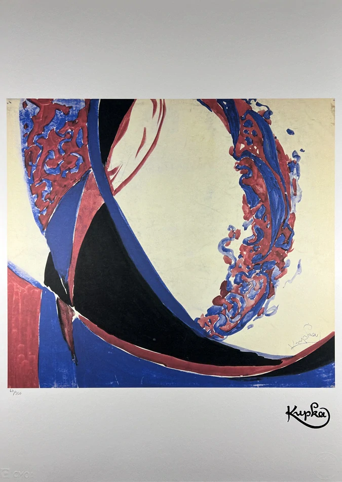 Obraz | František Kupka | Dvoubarevná fuga