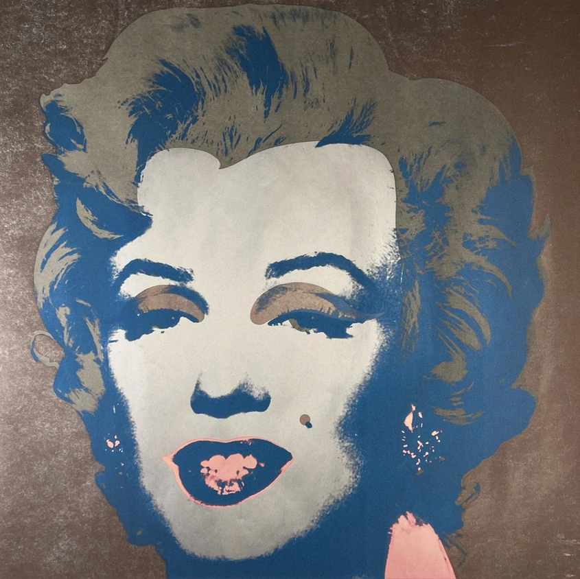 Obraz | Andy Warhol | Marilyn | hnědá