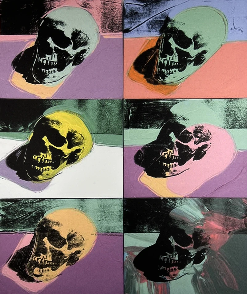 Obraz | Andy Warhol | Skulls