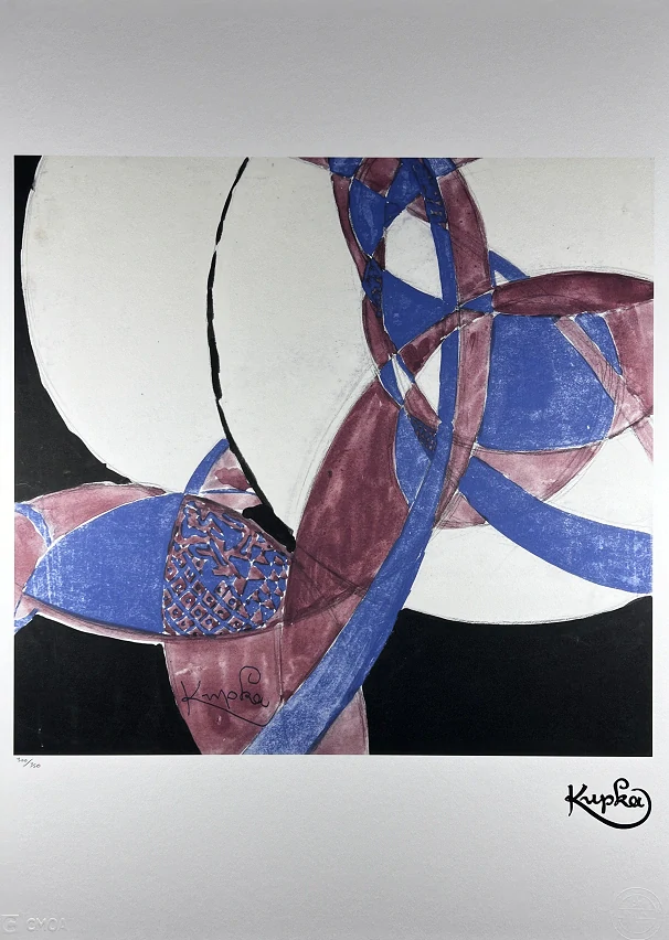 Obraz | František Kupka | Dvoubarevná fuga