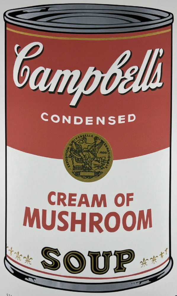 Obraz | Andy Warhol | Cambell's | Cream Of Mushroom