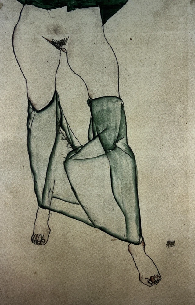 Obraz | Egon Schiele | Akt