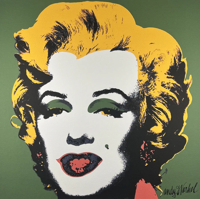 Obraz | Andy Warhol | Marilyn | zelená