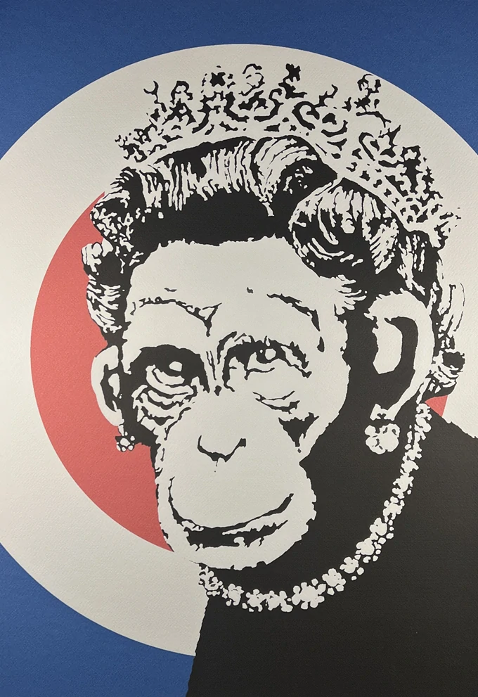 Obraz | Banksy | Monkey Queen